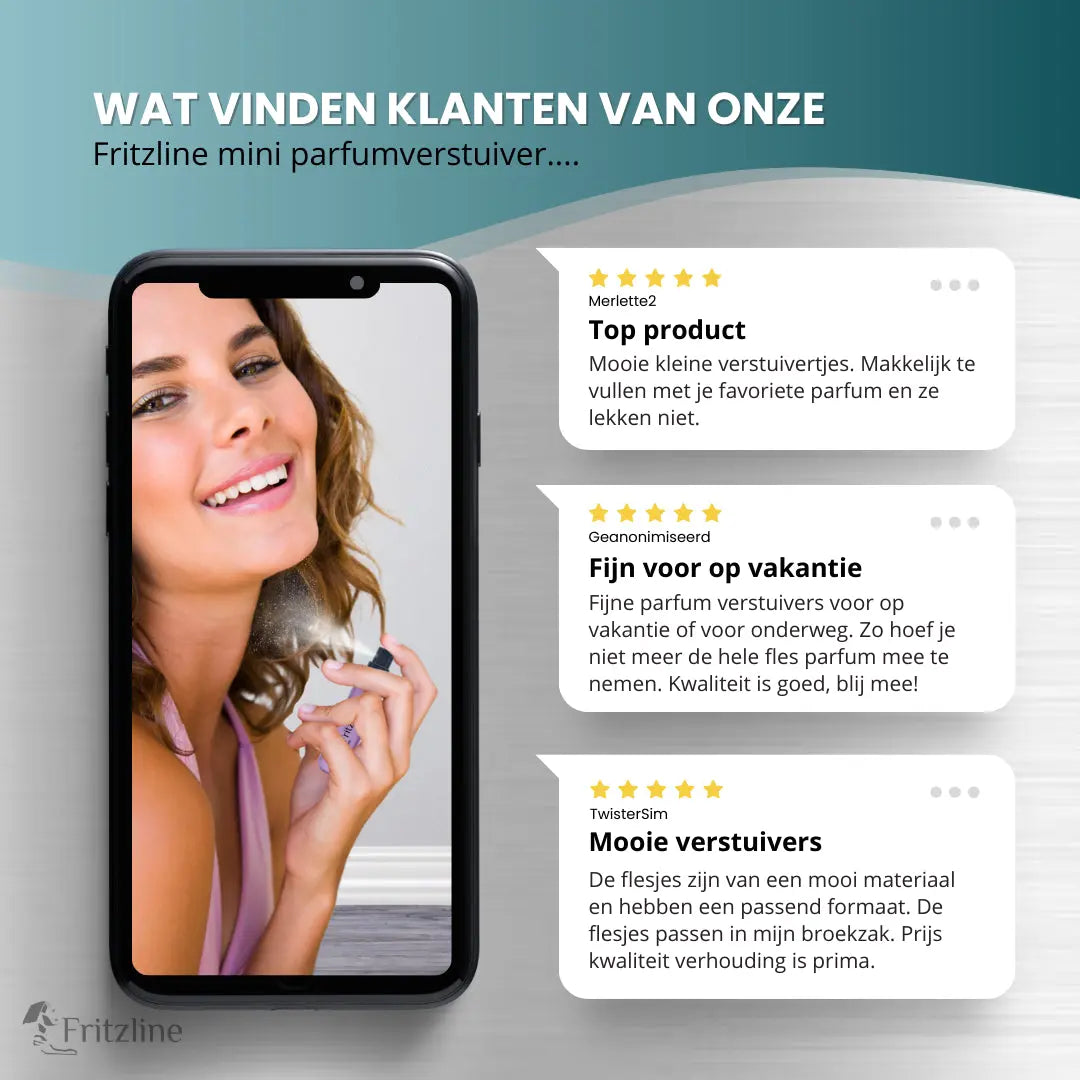 Navulbare Parfumverstuivers Fritzline