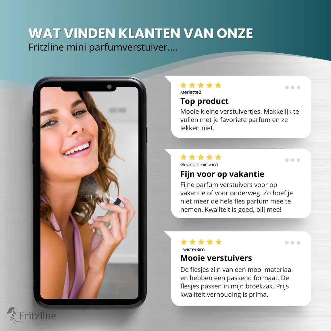 Navulbare Parfumverstuivers Fritzline