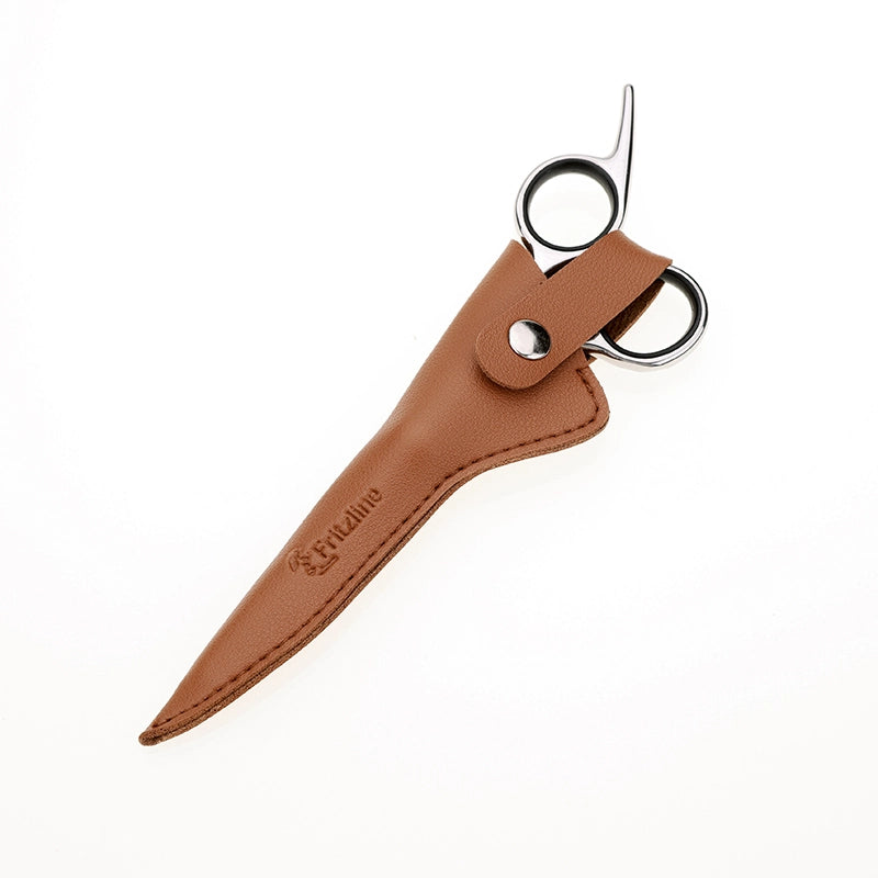 Coupeschaar met Leren Etui