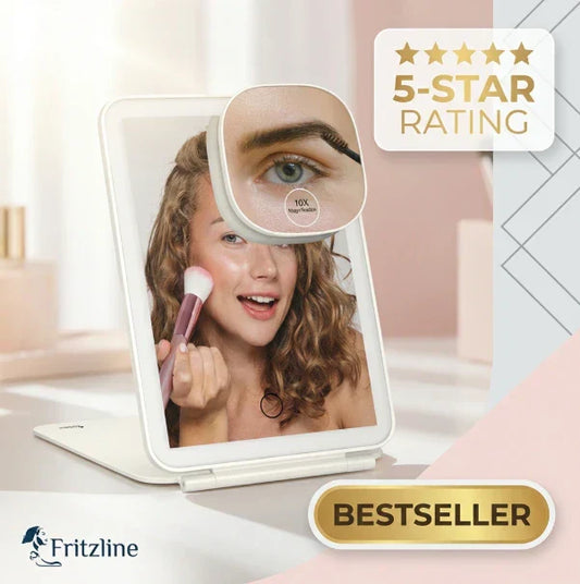 Make up spiegel met verlichting: waarom de Fritzline spiegel de beste keuze is (4,9/5 ⭐) Fritzline