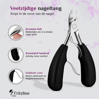 Fritzline 8-Delige Pedicure Set