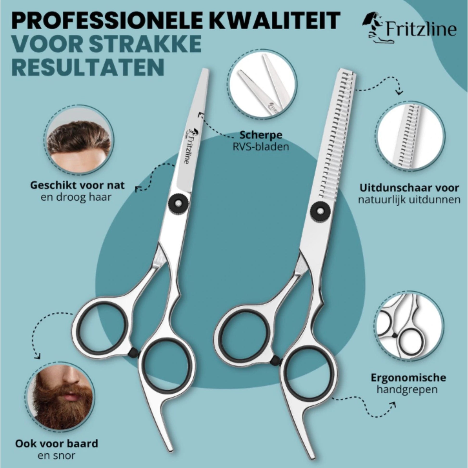 9 Delige Kappersset Fritzline