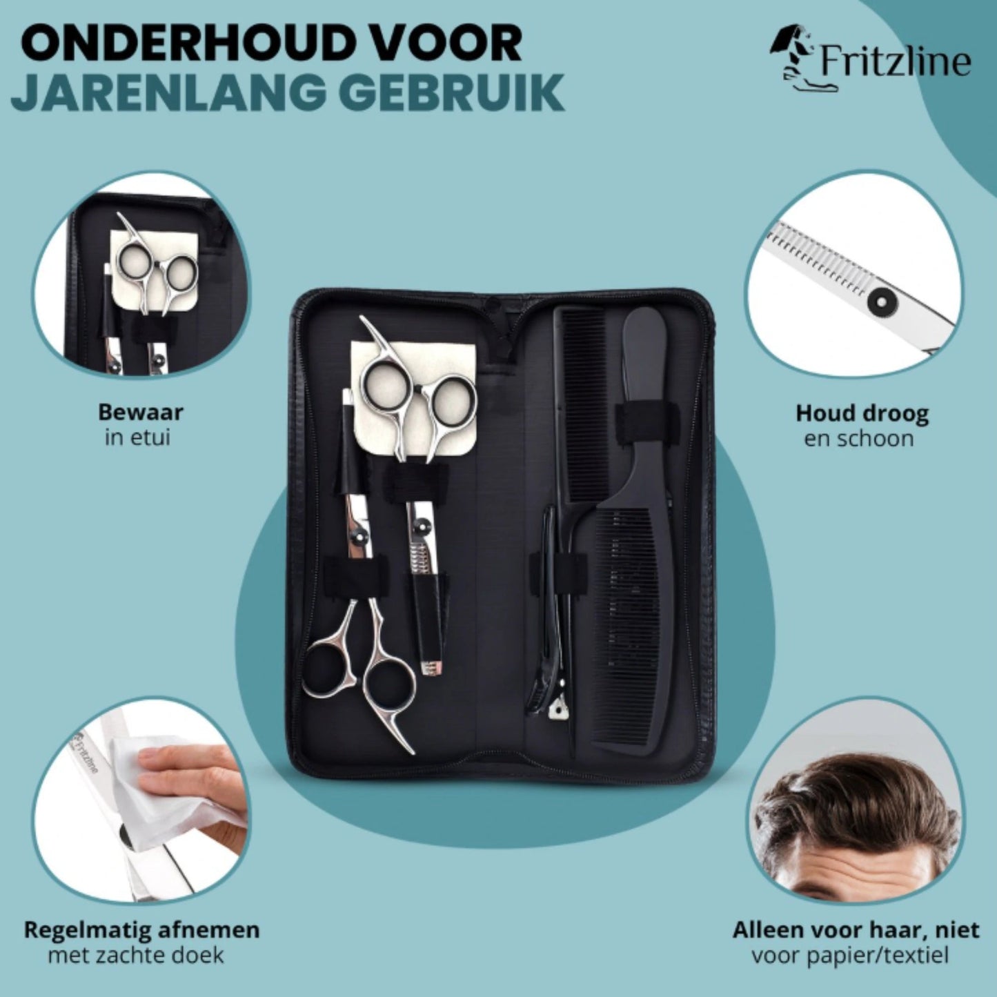 9 Delige Kappersset Fritzline