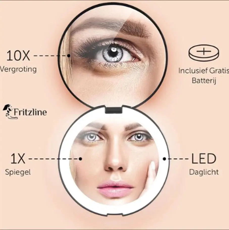 Fritzline Make up Spiegel met Verlichting Fritzline