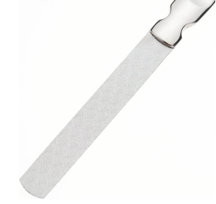 Fritzline Nagelvijl in Leren Etui - Nagel - Vijl - Metaal - Nagelvijlen Fritzline