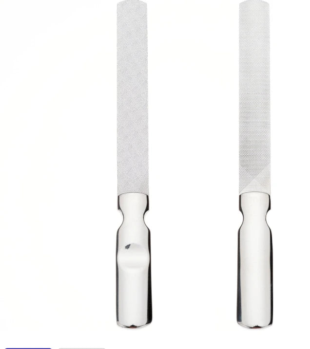 Fritzline Nagelvijl in Leren Etui - Nagel - Vijl - Metaal - Nagelvijlen Fritzline